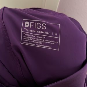 Figs digital grape medium kade cargo pants